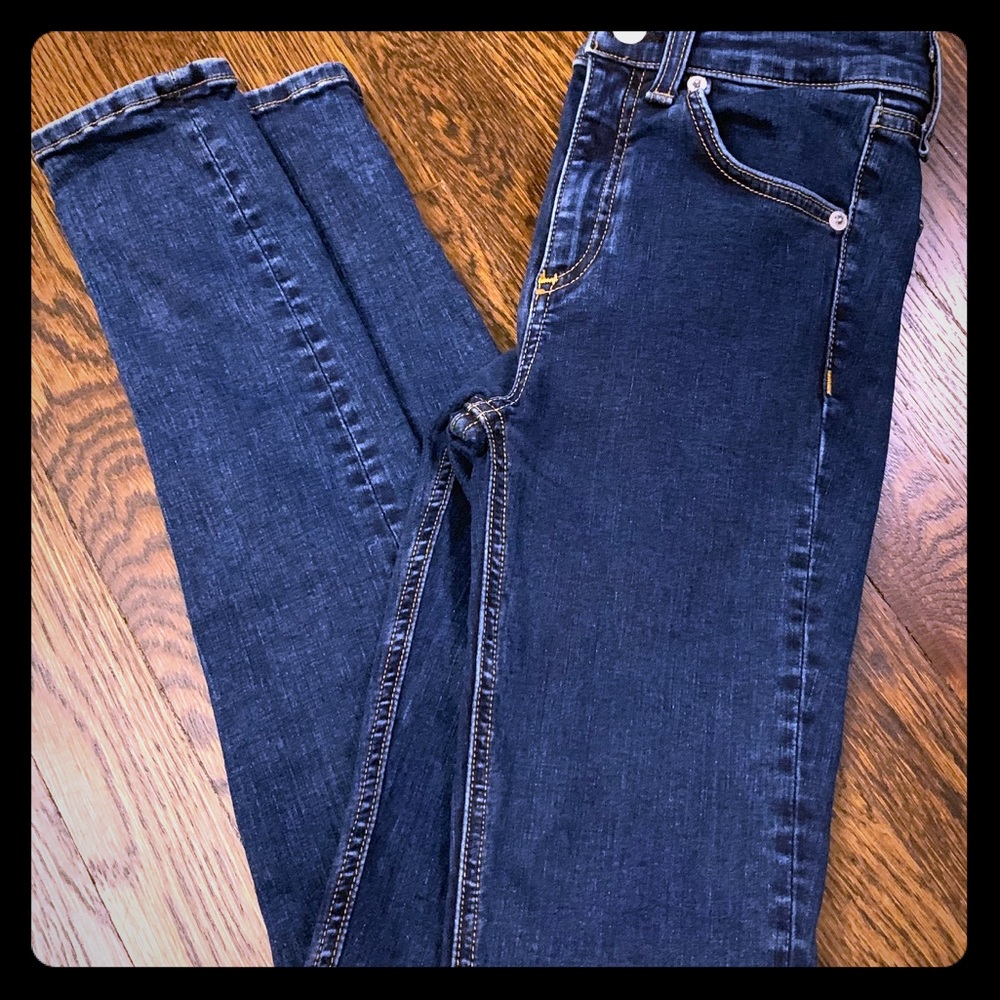 Rag&Bone Blue Skinny Jeans
